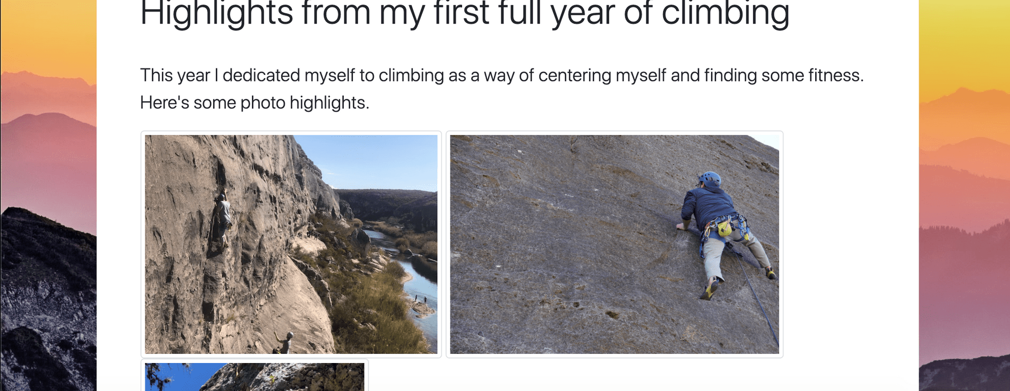 Climbing Site - Featured image